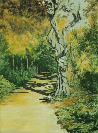 Original Impressionism Landscape Paintings by Malcolm Macdonald