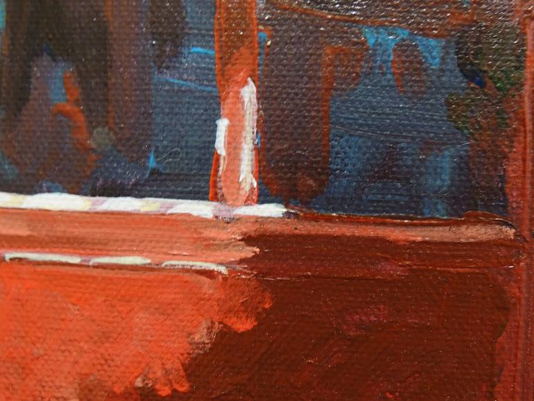 Original Impressionism Architecture Painting by Malcolm Macdonald