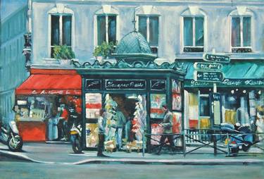 Original Impressionism Cities Paintings by Malcolm Macdonald
