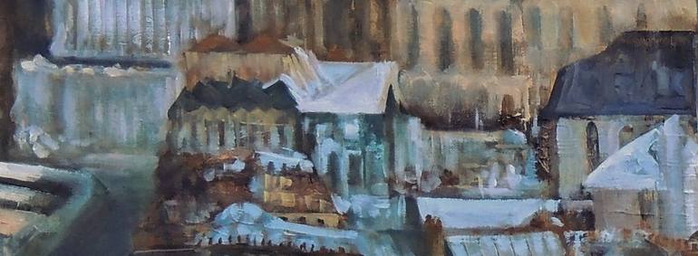 Original Impressionism Cities Painting by Malcolm Macdonald