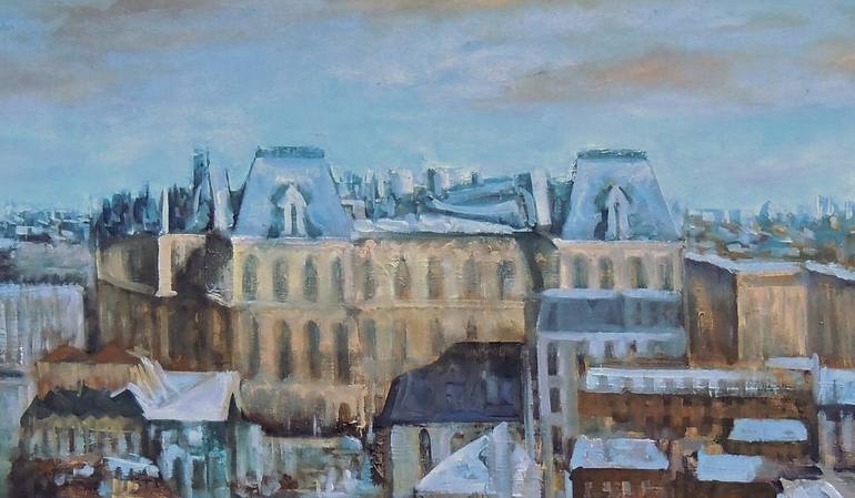 Original Impressionism Cities Painting by Malcolm Macdonald