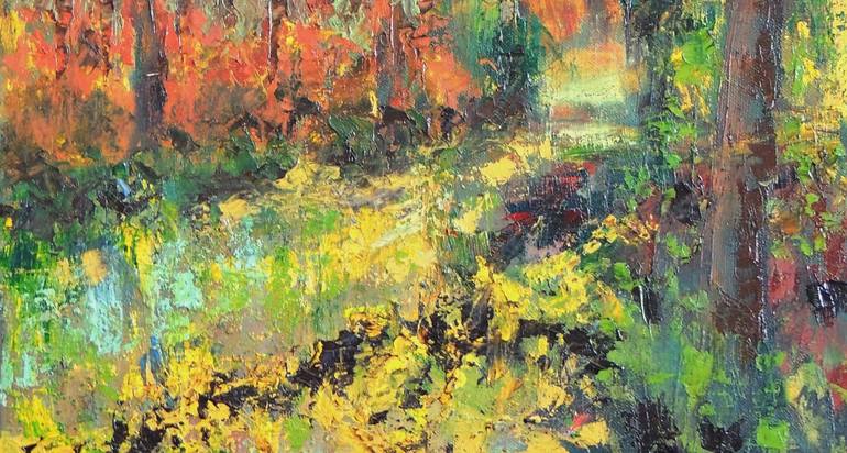 Original Impressionism Landscape Painting by Malcolm Macdonald
