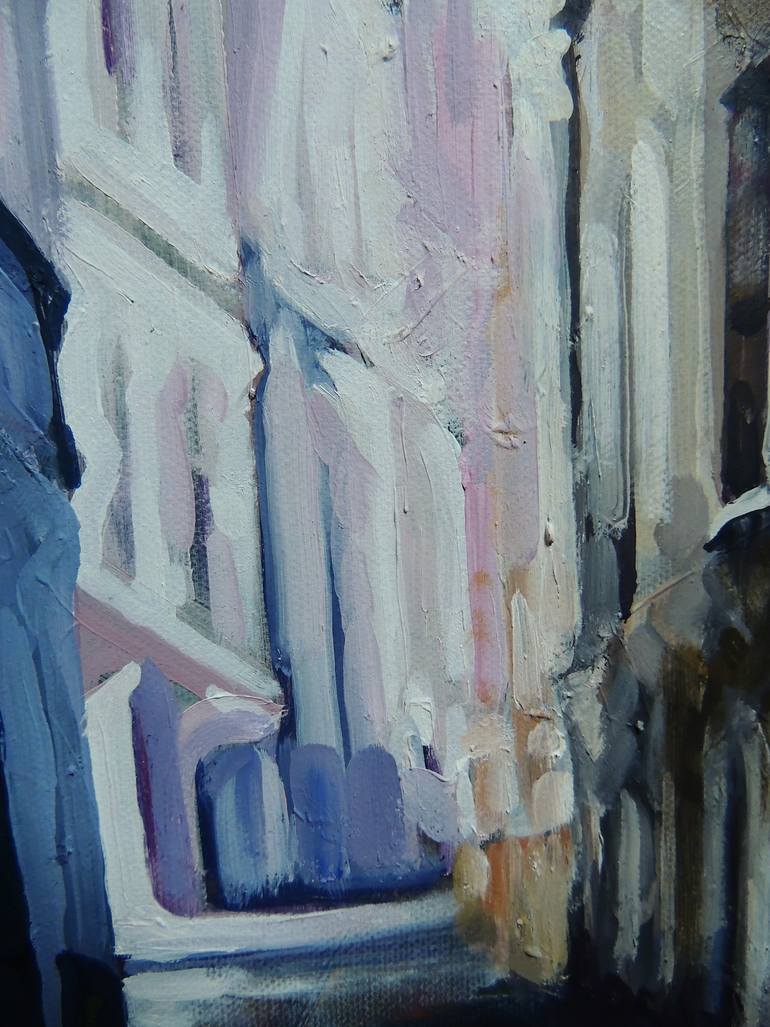 Original Impressionism Cities Painting by Malcolm Macdonald
