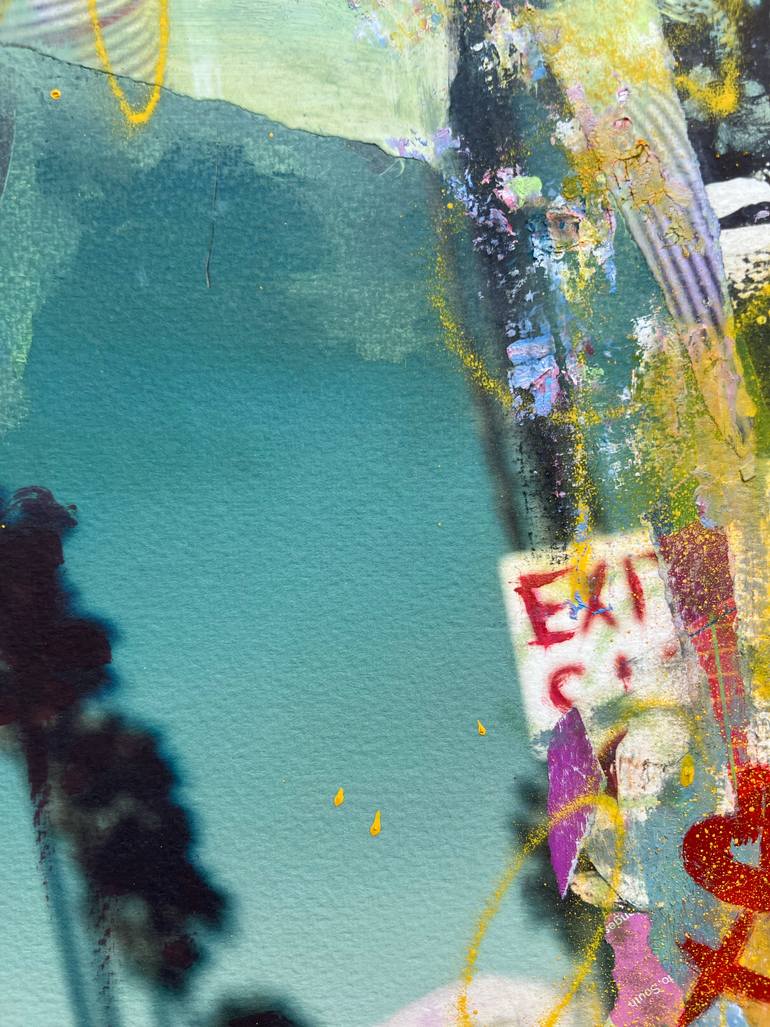 Original Artificial Intelligence Women Mixed Media by Miss Al  Simpson