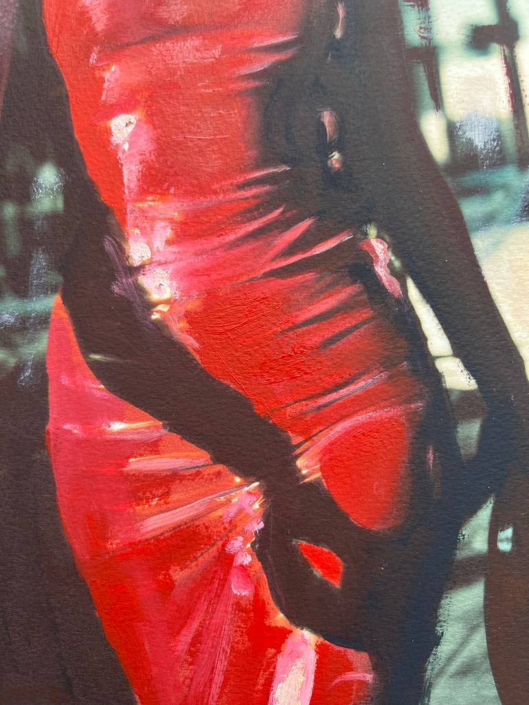 Original Artificial Intelligence Women Mixed Media by Miss Al  Simpson