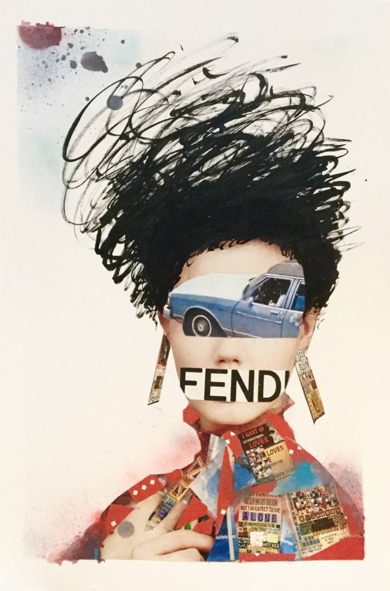 Nil by Fendi Collage by Anna Louise 