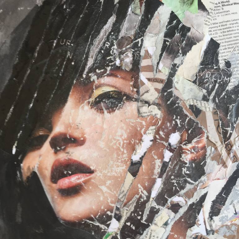 Original Street Art Pop Culture/Celebrity Painting by Miss Al  Simpson