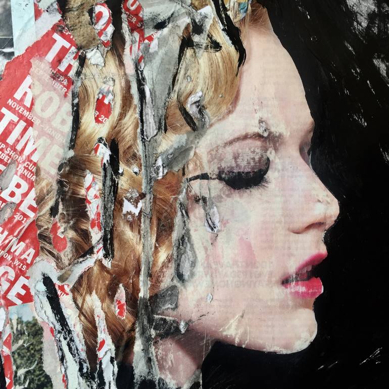 Original Portraiture Pop Culture/Celebrity Painting by Miss Al  Simpson