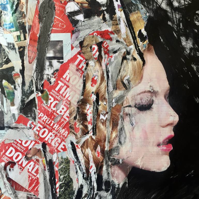 Original Portraiture Pop Culture/Celebrity Painting by Miss Al  Simpson