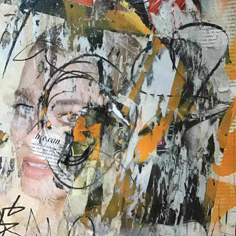 Original Pop Art Fashion Painting by Miss Al  Simpson