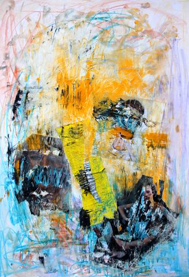 Original Abstract Expressionism Popular culture Paintings by MISS AL SIMPSON
