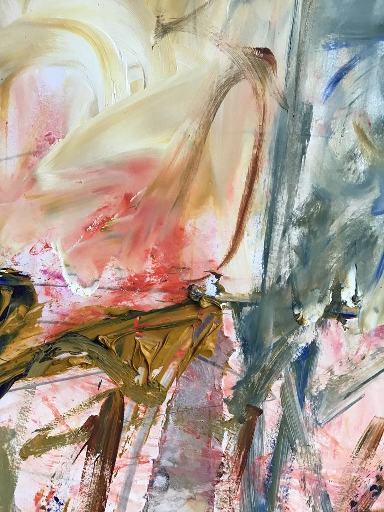 Original Abstract Expressionism Women Painting by Miss Al  Simpson