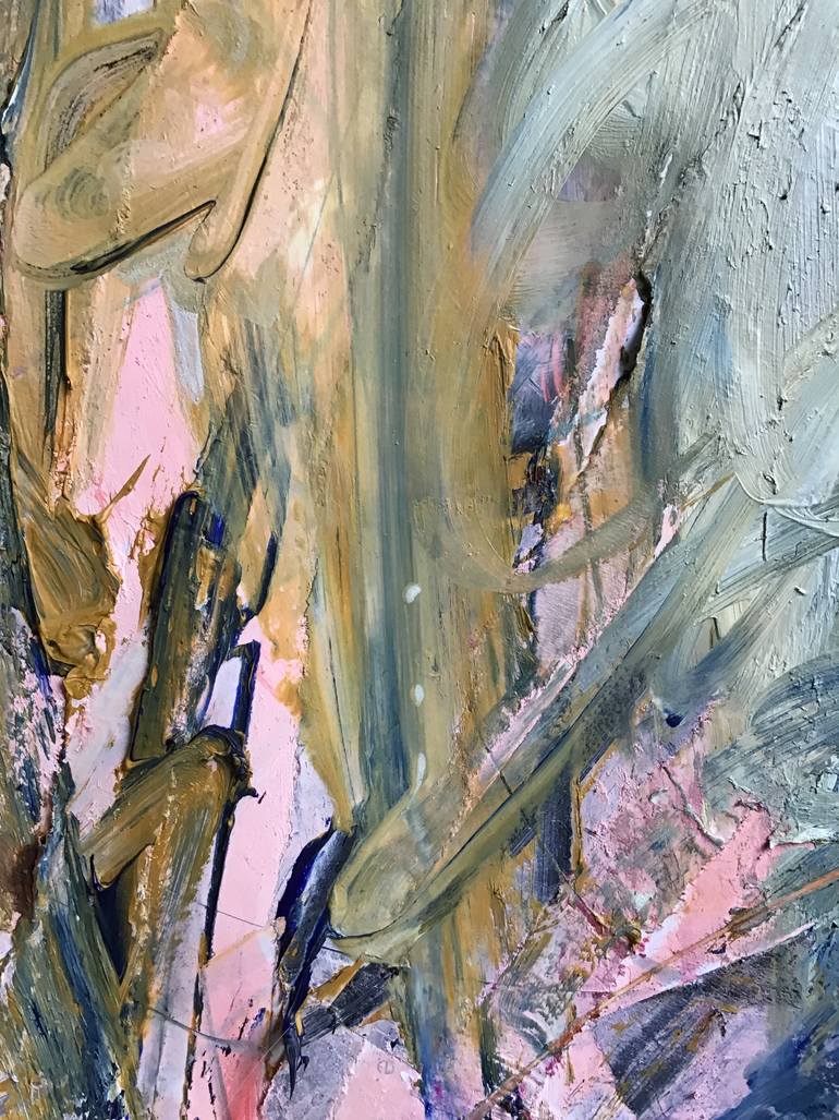 Original Abstract Expressionism Women Painting by Miss Al  Simpson