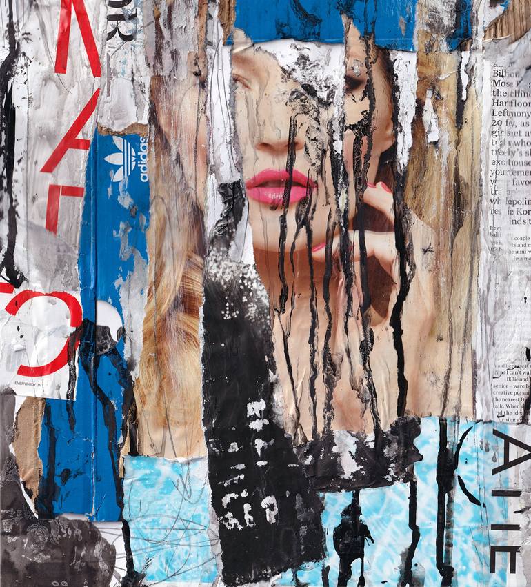 Original Pop Art Pop Culture/Celebrity Collage by MISS AL  SIMPSON