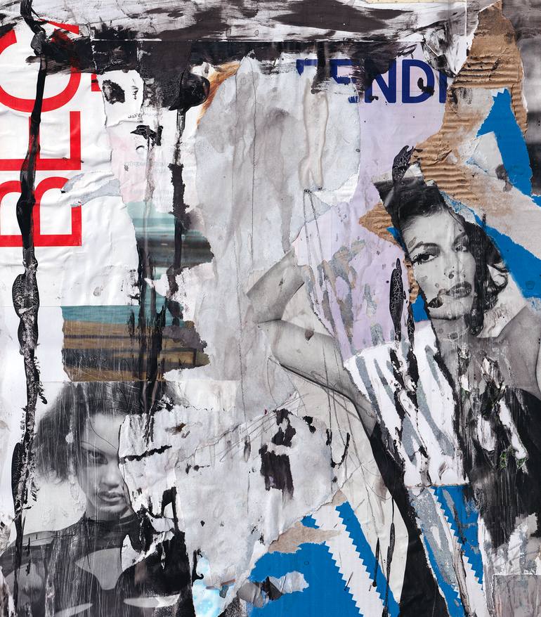 Original Pop Art Pop Culture/Celebrity Collage by Miss Al  Simpson