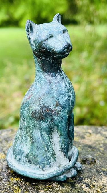 Original Expressionism Animal Sculpture by Deirdre Nicholls