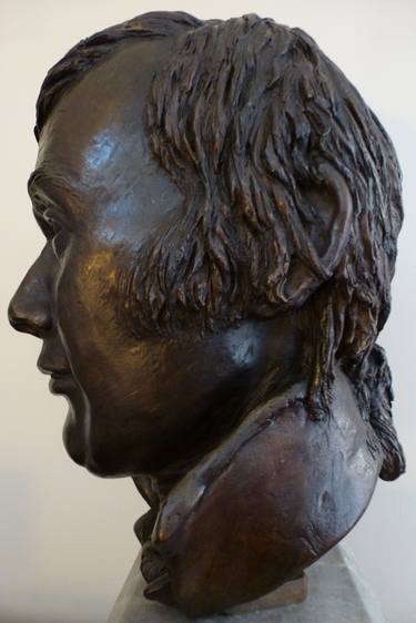 Robert Burns, Bronze, life size. No 2 of a limited edition of 9) thumb