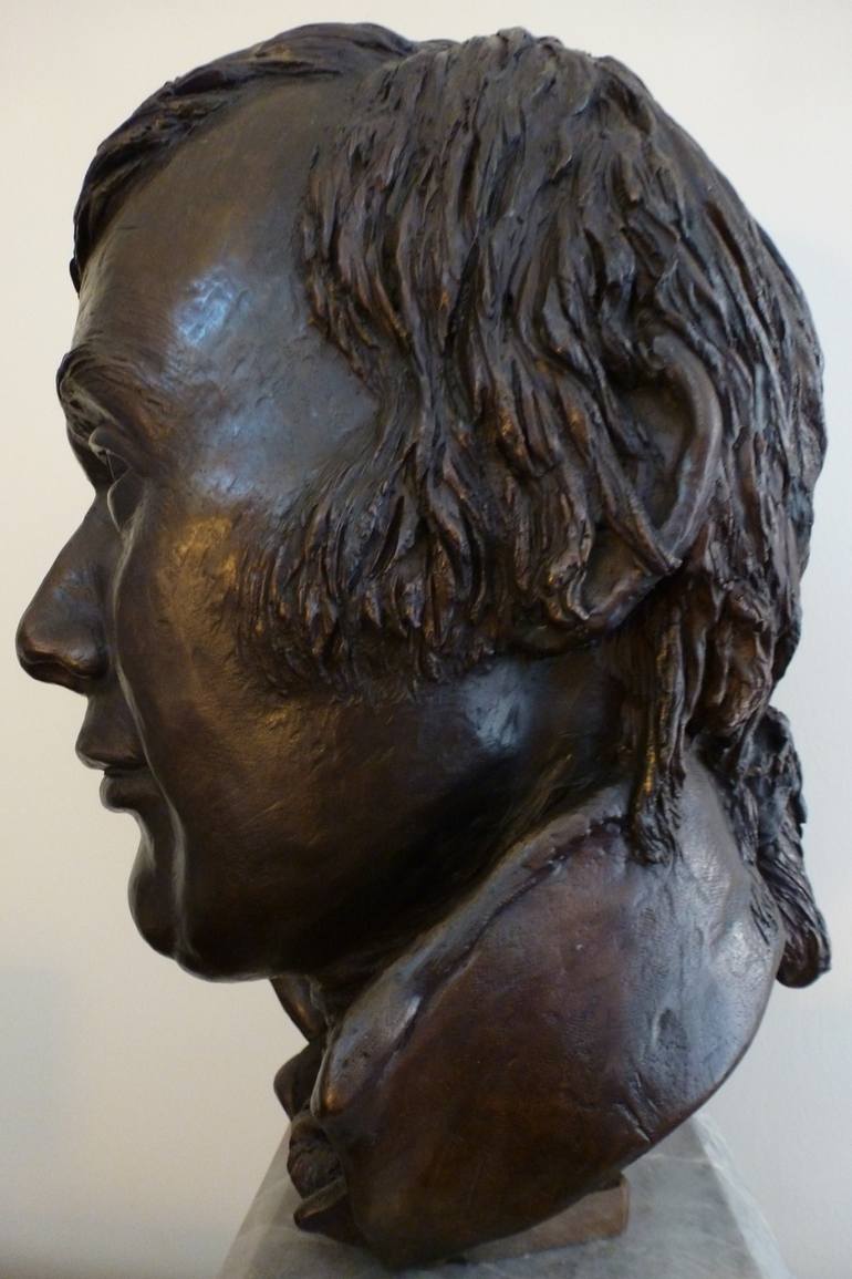 Original Portrait Sculpture by Deirdre Nicholls