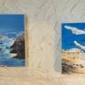 Small unframed study in acrylics on canvas, for a larger canvas. In 2016 I spent 10 days on Iona, on the west coast of Scotland, walking, drawing and painting.  These works are the result of my stay on this magical island.