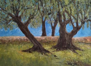 Print of Tree Paintings by Deirdre Nicholls