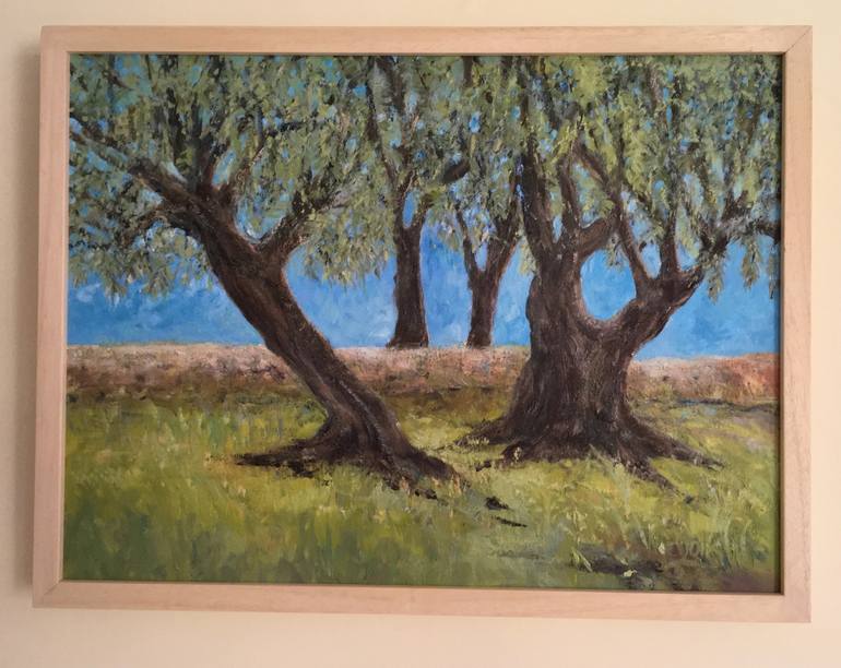 Original Tree Painting by Deirdre Nicholls