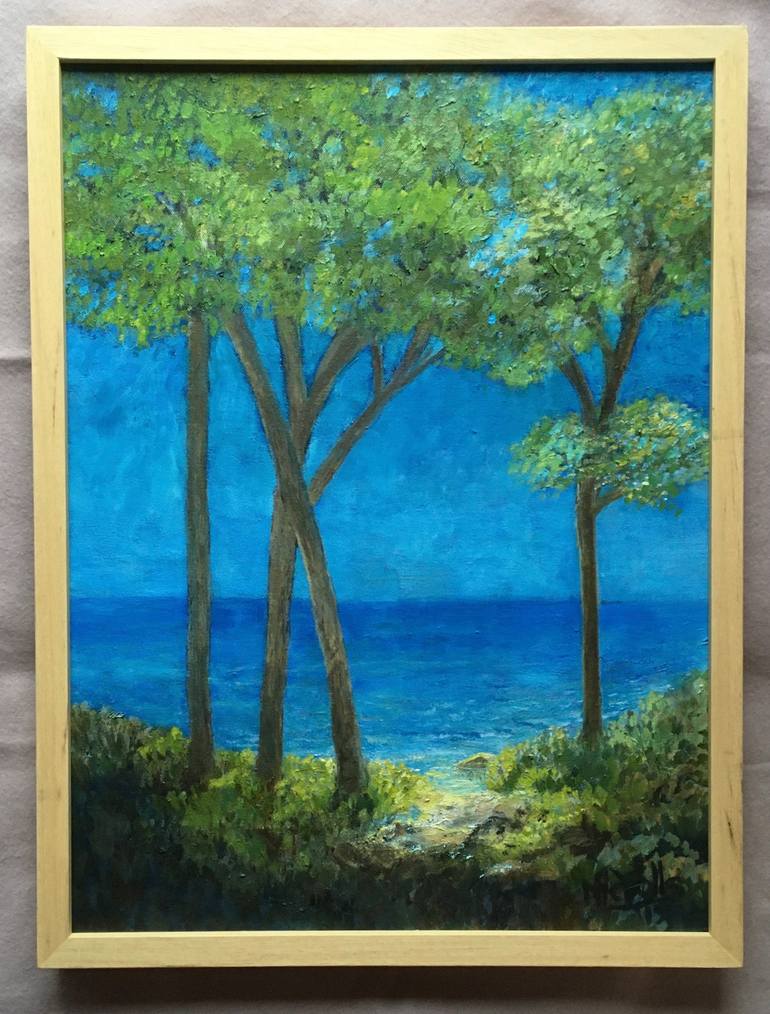 Original Figurative Tree Painting by Deirdre Nicholls