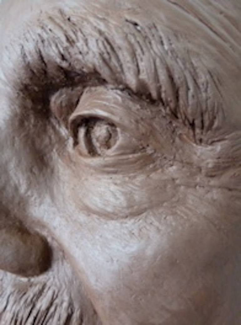 Original Figurative People Sculpture by Deirdre Nicholls