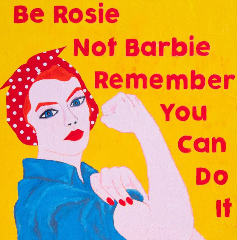 Be Rosie, not Barbie - Print