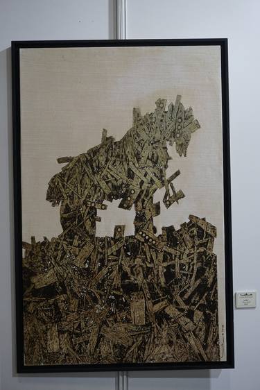 Print of Horse Paintings by Lutfu KAPLANOGLU