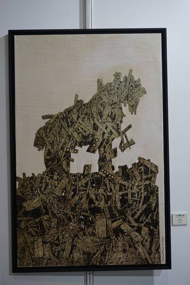 Print of Expressionism Horse Paintings by Lutfu KAPLANOGLU