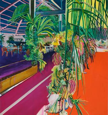 Original Contemporary Botanic Painting by Melissa Loop