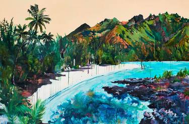 Original Realism Beach Paintings by Melissa Loop