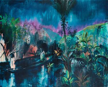 Original Expressionism Water Paintings by Melissa Loop