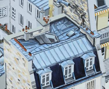 Print of Figurative Cities Paintings by Esther Martínez Rey