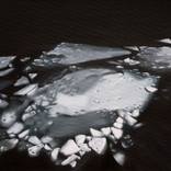 Sea ice at night by Esther Martínez Rey