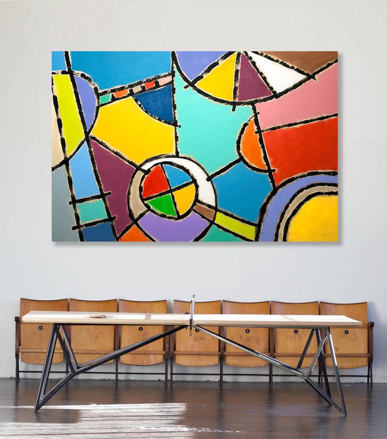 Original Abstract Expressionism Abstract Painting by Sharon Pierce Mccullough