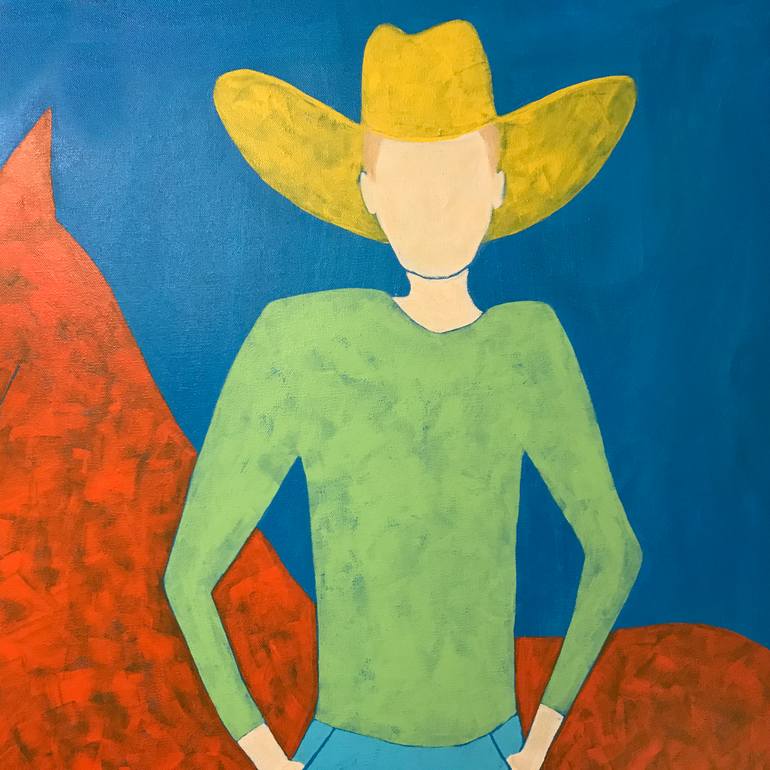 Original Figurative Horse Painting by Sharon Pierce Mccullough