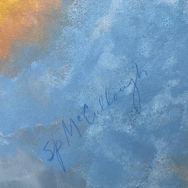 Original Abstract Expressionism Horse Painting by Sharon Pierce Mccullough