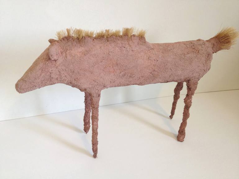 Original Abstract Animal Sculpture by Sharon Pierce McCullough