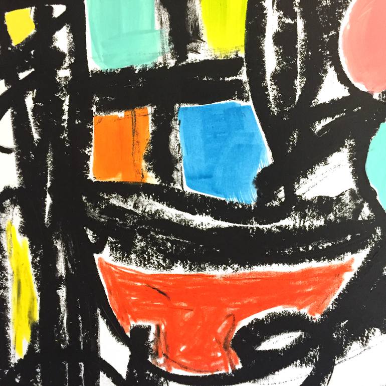 Original Modern Abstract Painting by Sharon Pierce Mccullough