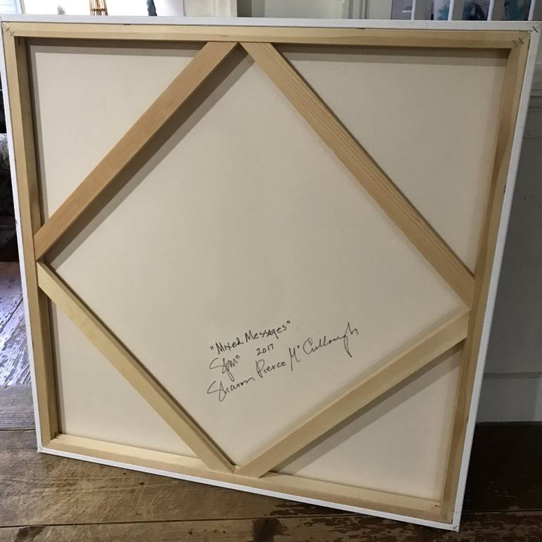 Original Abstract Geometric Painting by Sharon Pierce Mccullough