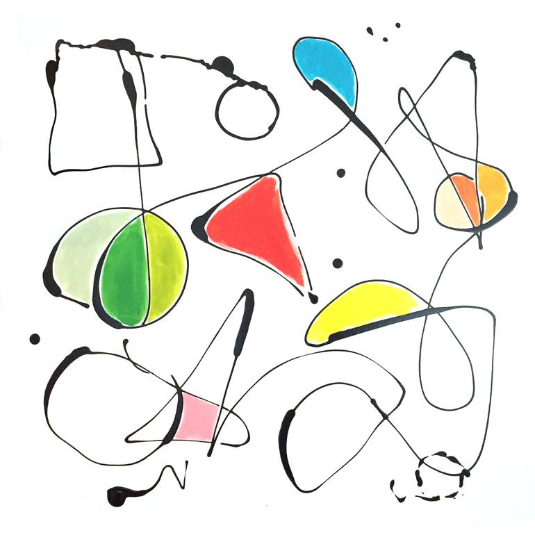 Original Minimalism Abstract Paintings by Sharon Pierce Mccullough