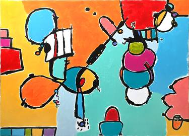 Original Abstract Paintings by Sharon Pierce McCullough