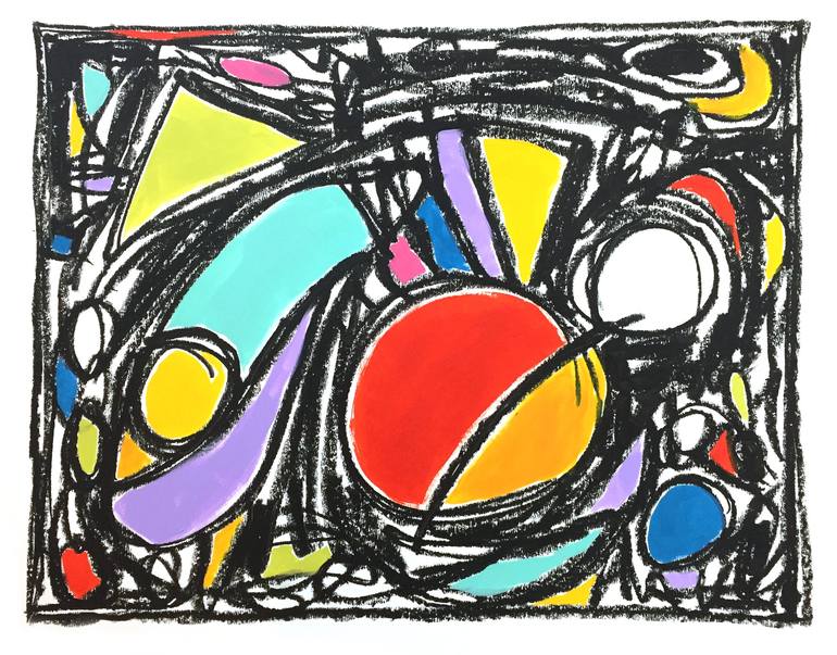 Original Expressionism Abstract Paintings by Sharon Pierce Mccullough