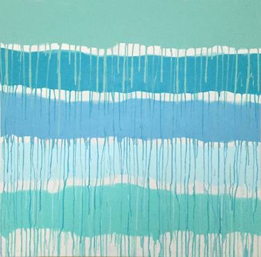 Original Abstract Beach Paintings by Sharon Pierce McCullough
