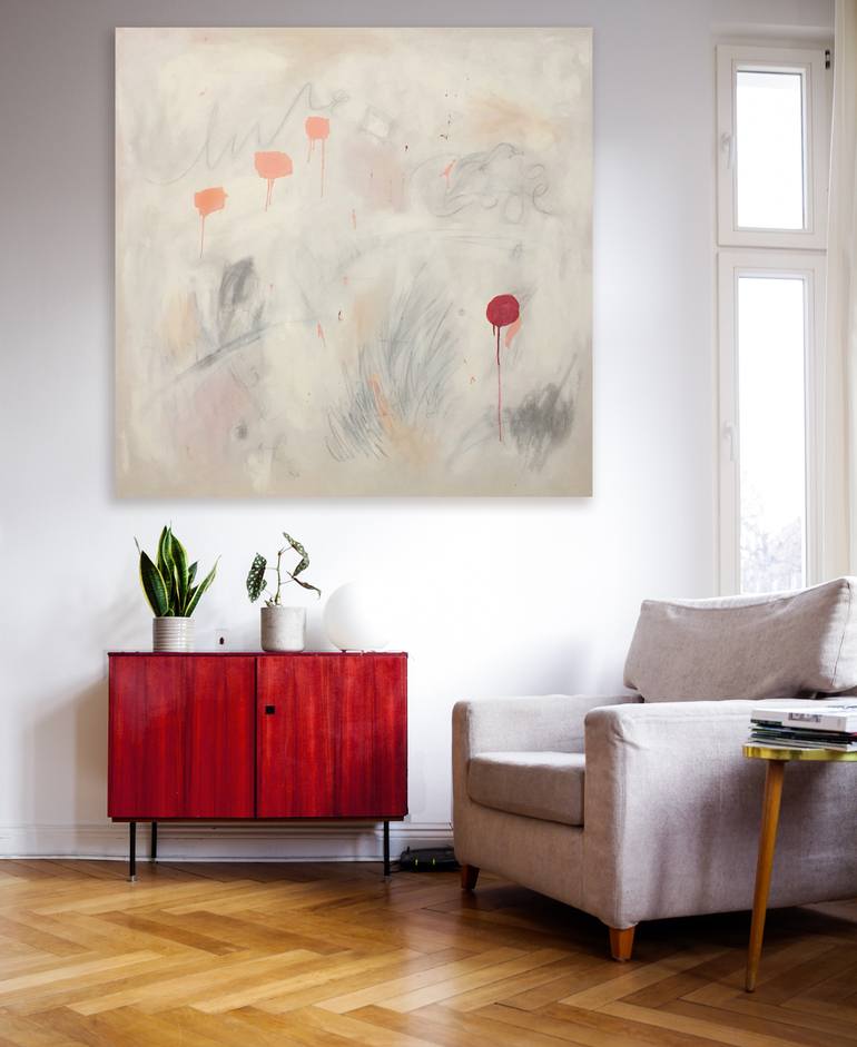 Original Abstract Expressionism Abstract Painting by Sharon Pierce Mccullough