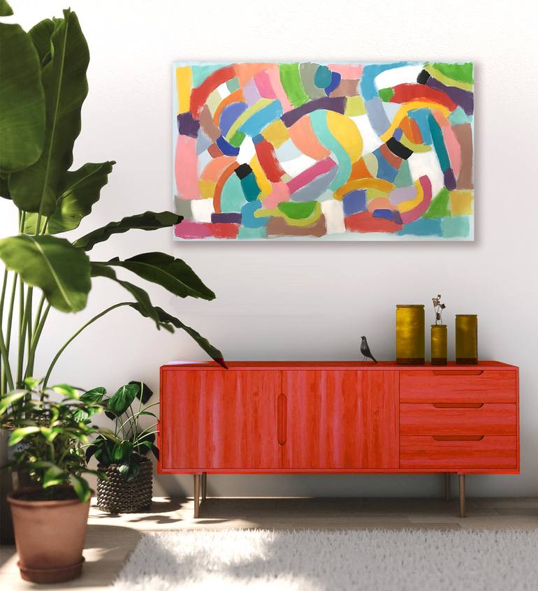 Original Abstract Painting by Sharon Pierce McCullough