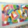 Unstretched canvas