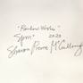 Signed verso