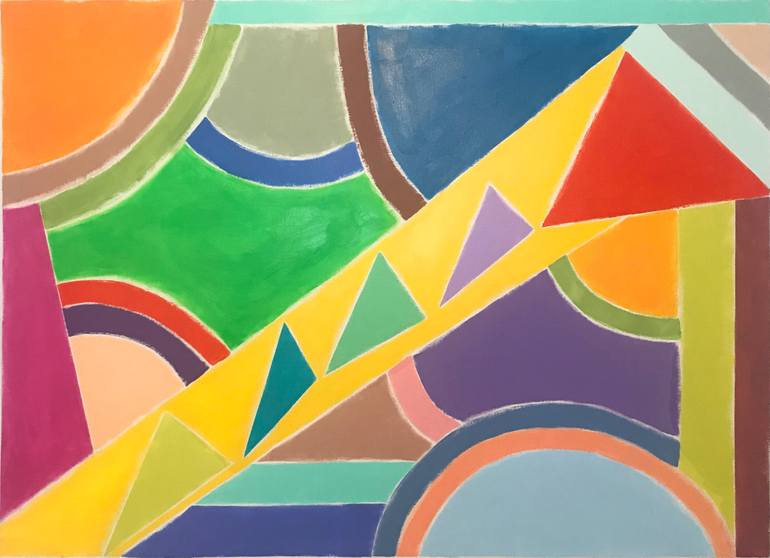 Original Modern Abstract Painting by Sharon Pierce Mccullough
